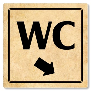 WC vpravo dolů, 148x148mm, pergamen, Utah